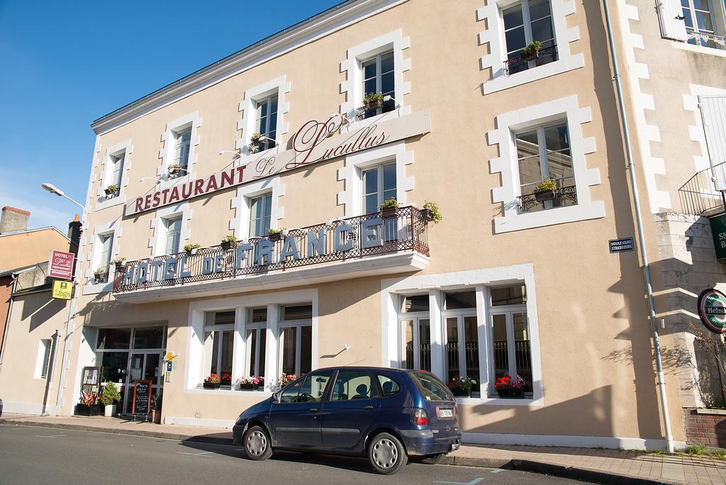 Logis Hotel De France Restaurant Le Lucullus Montmorillon Ngoại thất bức ảnh